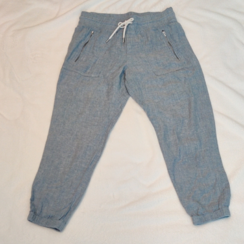 Athleta Light Blue Jogger Pants
